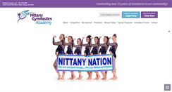 Desktop Screenshot of nittanygym.com